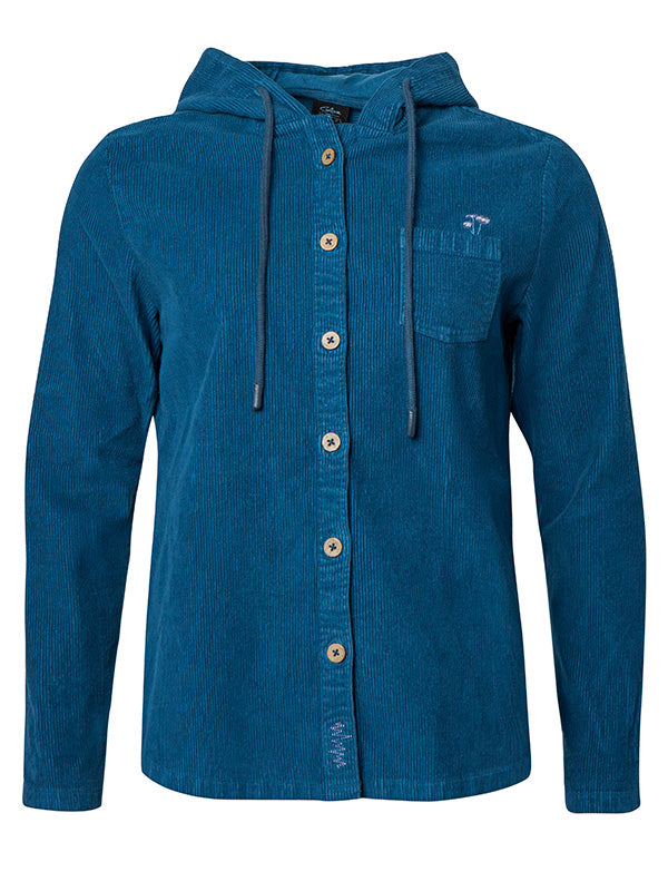 Camicia in velluto Fendels-donna